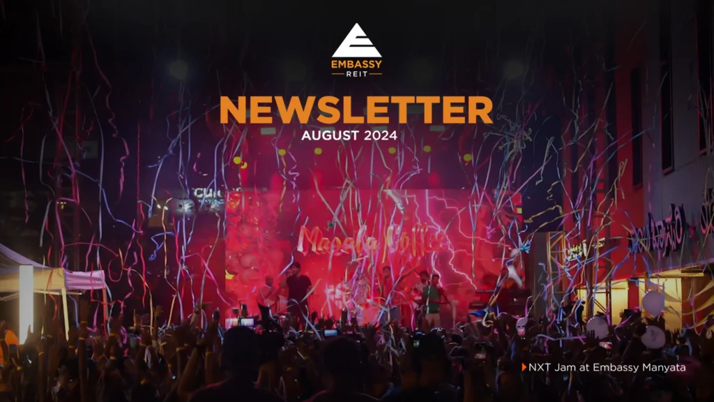 Embassy Reit, NXT Jam at Embassy Manyata